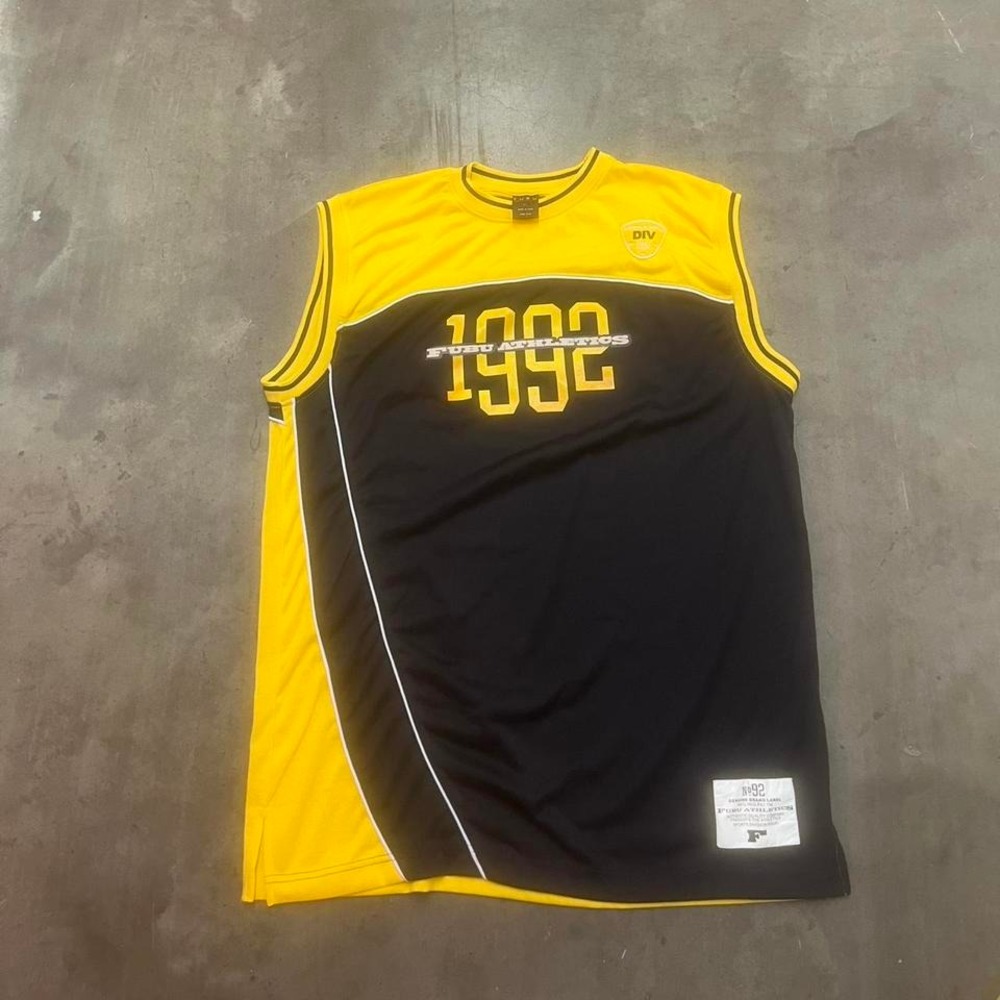 Vintage 1992‎ fubu athletics basketball jersey